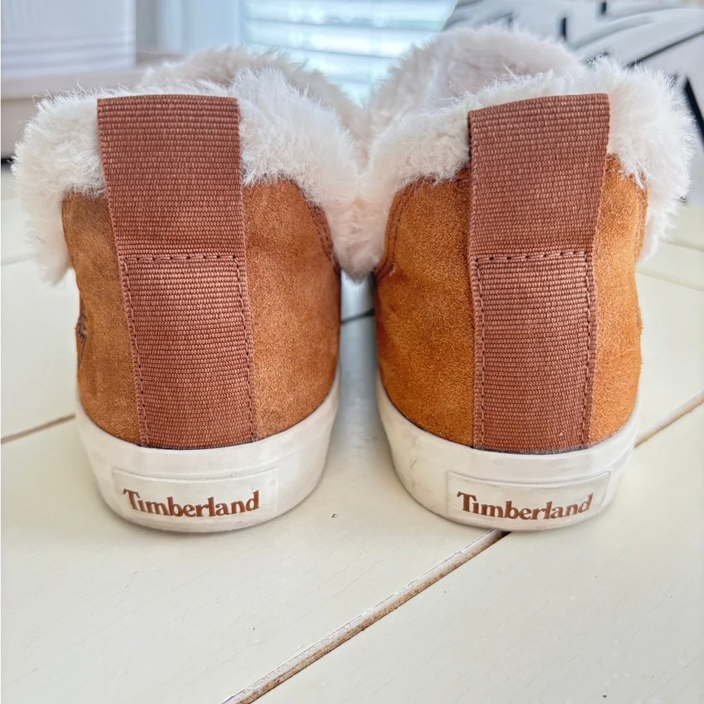 Timberland Skyla Bay Slip-On Lined Shoes Women’s Size 7.5 Suede Leather